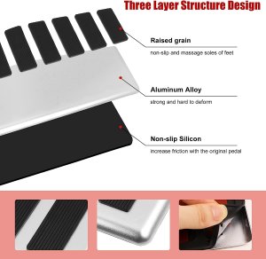 Ford Bronco Pedal Cover - Footrest - 1 piece Ford Bronco Pedal Cover - Footrest - 1 piece